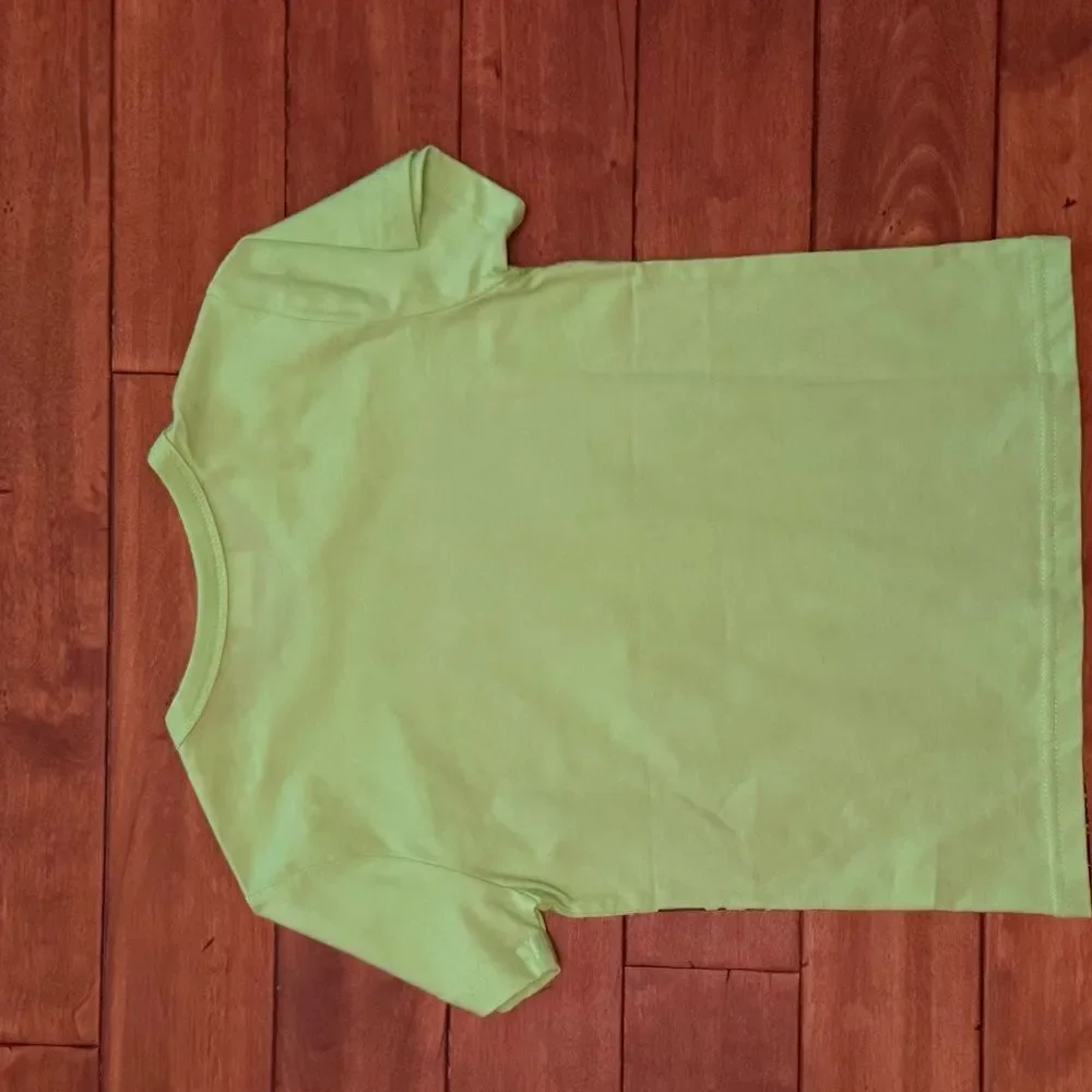 Roaring Dinosaur Graphic Tee - Light Green‎